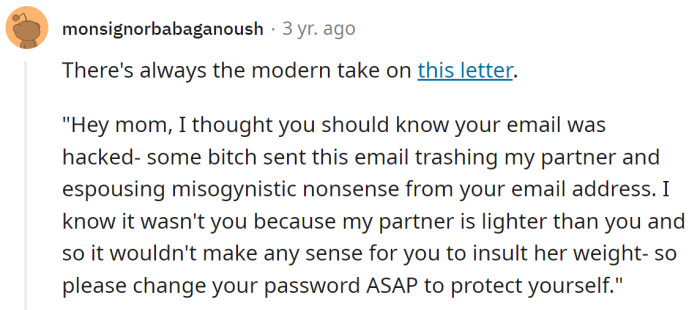 Hey mum, someone hacked your email...