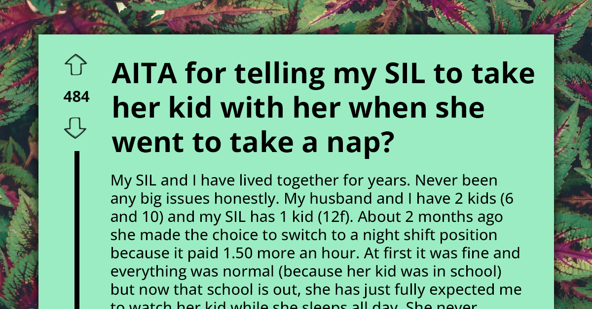 Redditor Gets Into Argument After Refusing To Bring Her Sister-In-Law's Child With Her To The Beach