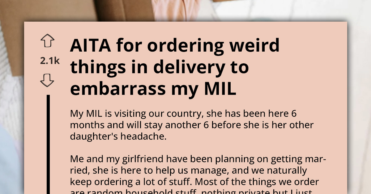 Woman Gets Creative After Future Mother-In-Law Refuses to Stop Opening Her Packages