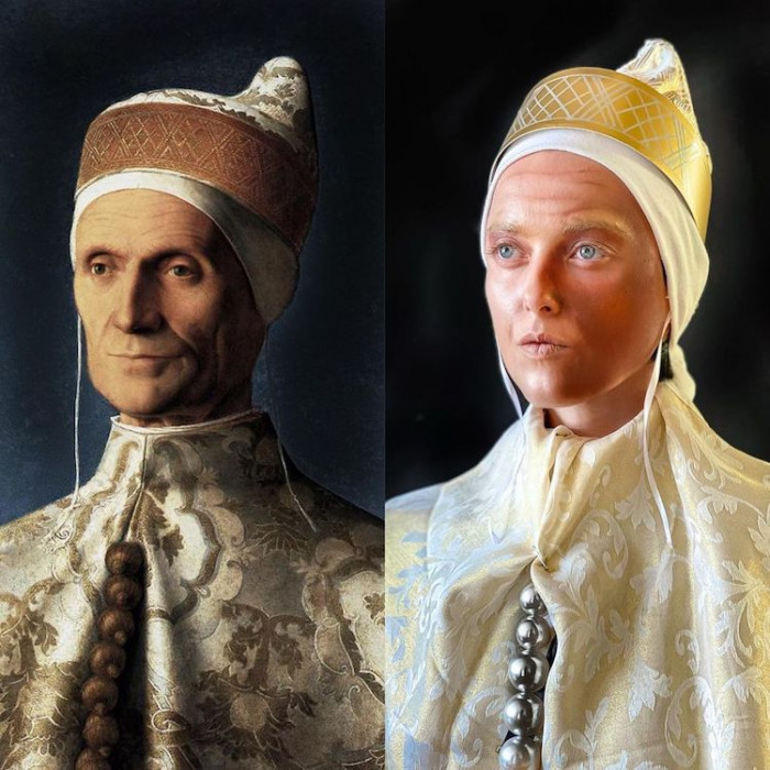 13. Love the face beat that goes with the portrait