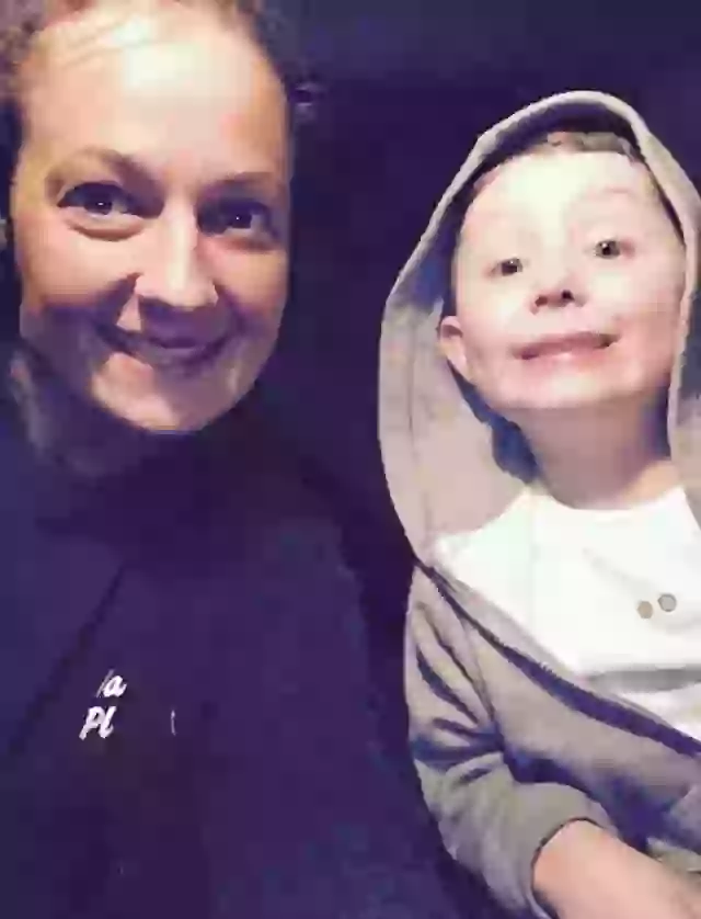 His mum found him unconscious.