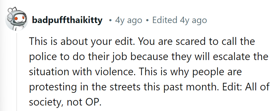 OP isn't afraid of the dark, just the flashlights. Society's on the same page.