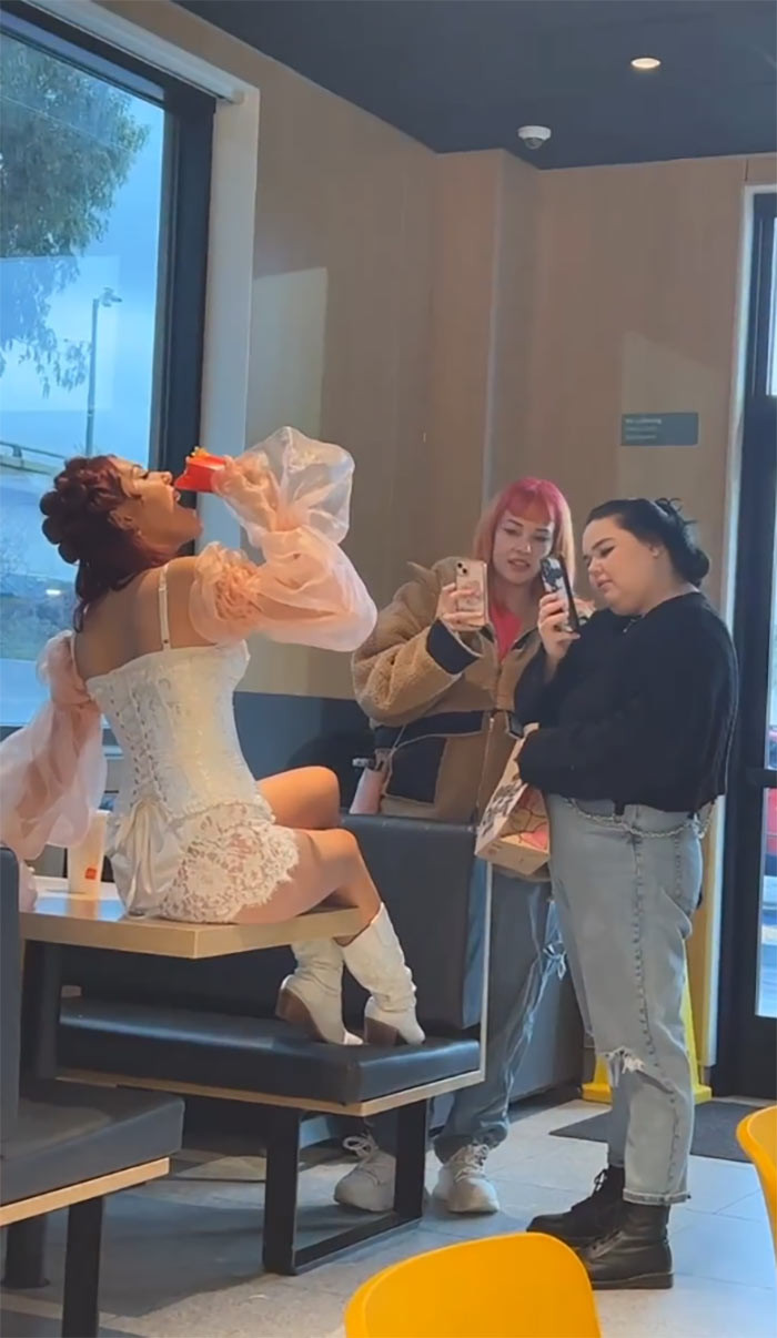 1. Excuse me, madam, but ....