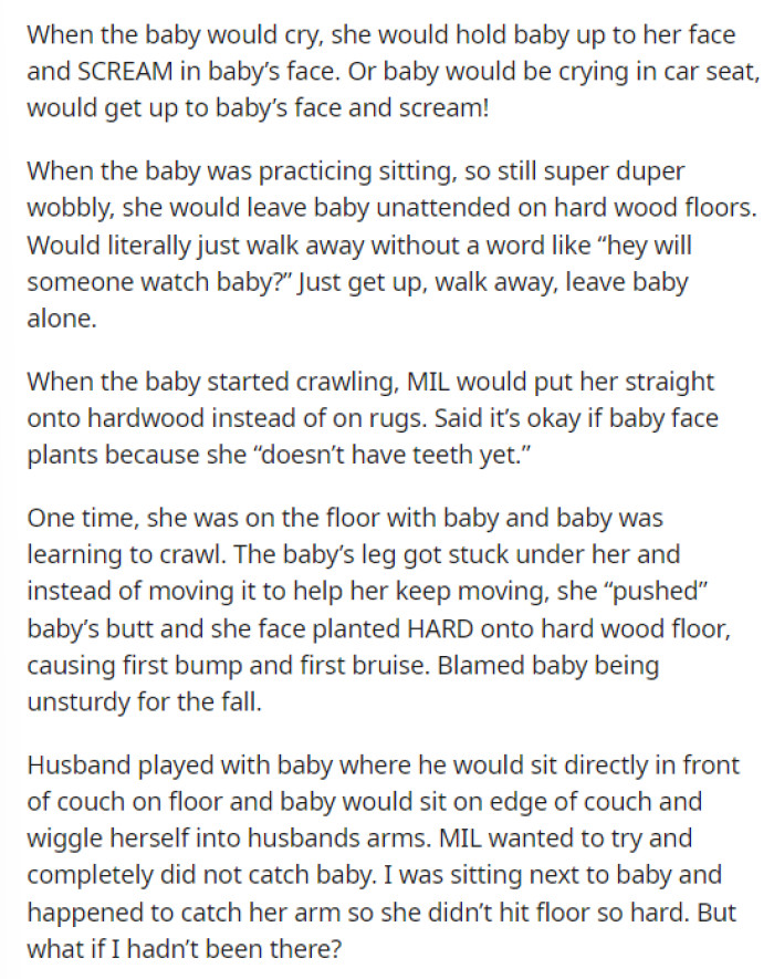 These are some of the things that OP is concerned about, and we definitely would be concerned as well.