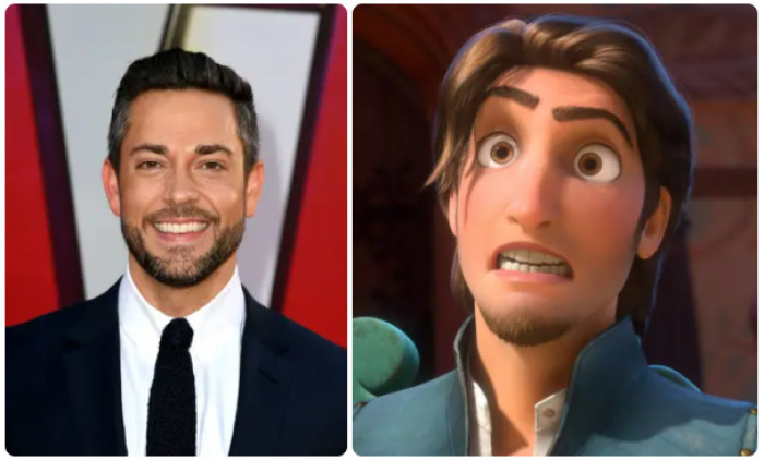 24. Zachary Levi as Flynn Rider in Tangled