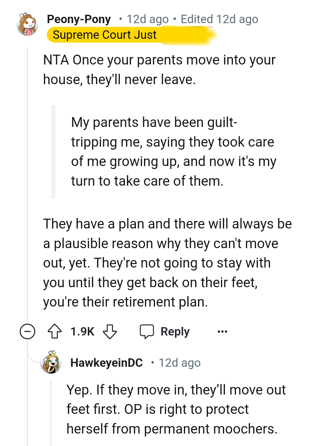 There will always be a plausible reason