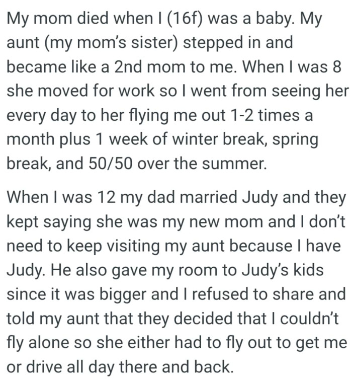 Read the full story in the OP's own words to find out how everything transpired