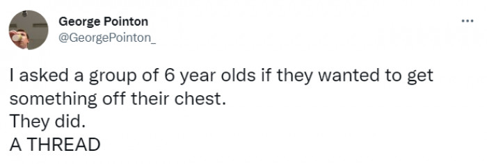 Twitter user @GeorgePointon_ sets up his thread