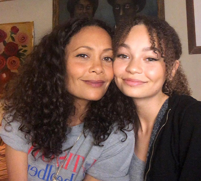 Thandie Newton and Nico Parker