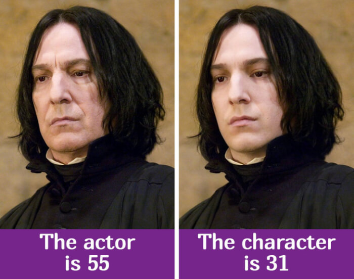 9. Alan Rickman — Severus Snape (Harry Potter and the Sorcerer’s Stone)