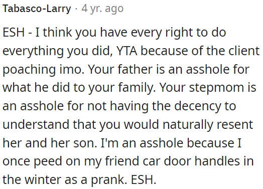 Everyone is in the wrong here.