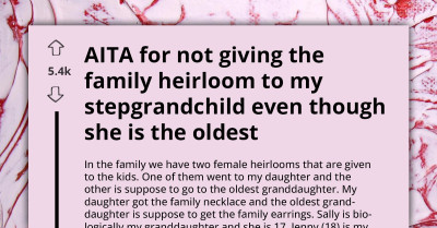 Grandparent Sparks Family Feud By Refusing To Give Heirloom Earrings To Step-Granddaughter, Despite Tradition