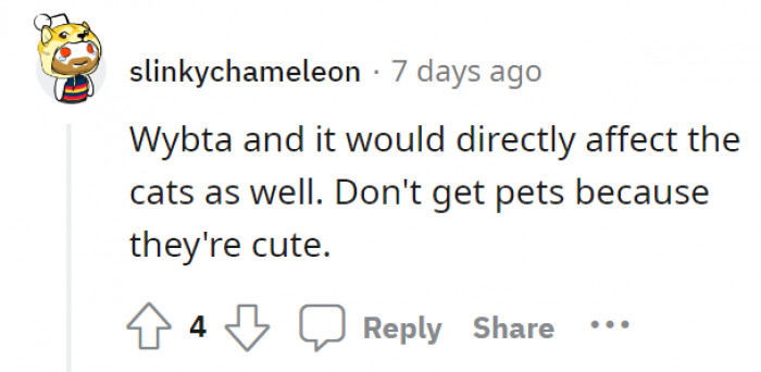 A simple answer. OP will be the asshole!