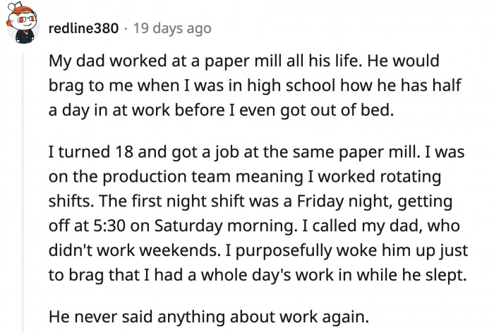 In this house, we only play the long game, and it is oh, so sweet