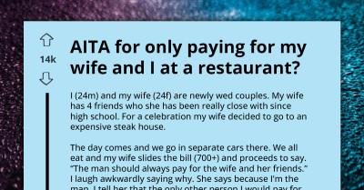 Man Gets Dubbed ‘Broke Husband’ By Wife’s Friends After Refusing To Shoulder Their $700 Restaurant Bill Alone