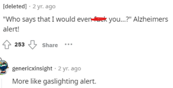 I don't think anyone is there strictly for this, and if this guy thinks that, then he's in the wrong place.