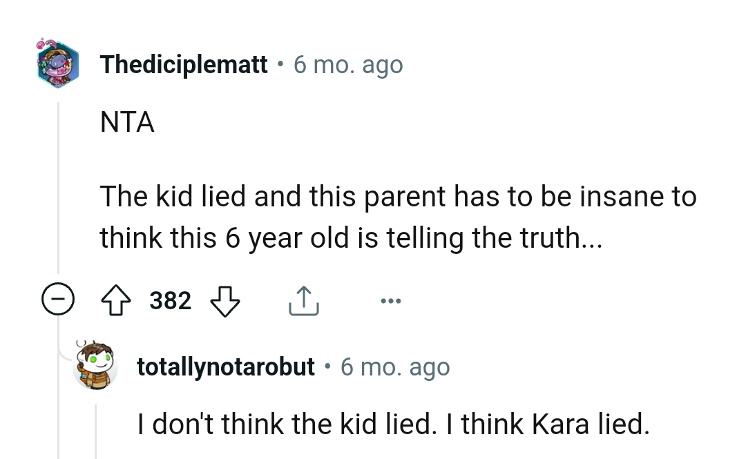 This Parent Has to Be Insane to Believe the Six-Year-Old