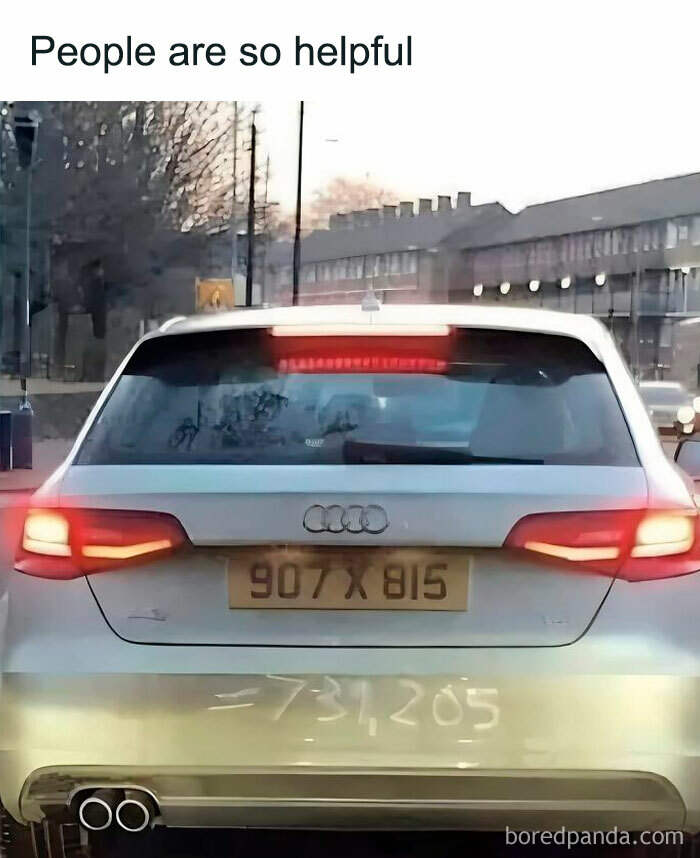 8. When life hands you a number plate with a complicated equation, you can count on someone’s inner mathematician to come to the rescue