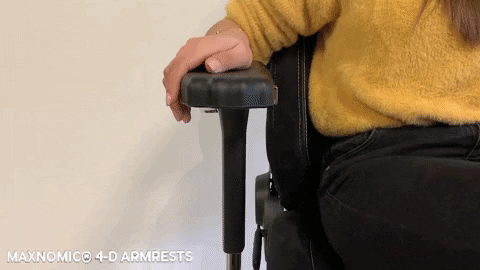 5. You can adjust your armrest for more space