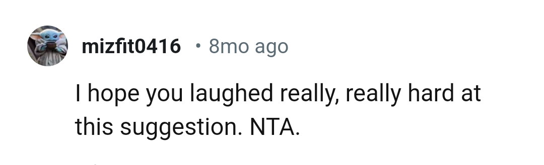 This Redditor laughed really hard at the story