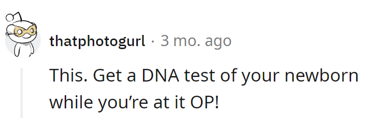 DNA test: because even babies deserve an ID check!