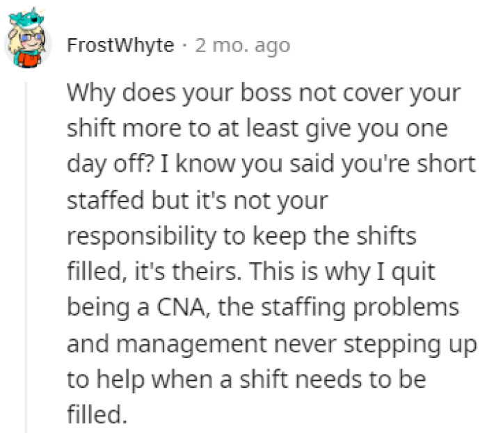 It's not OP's responsibility