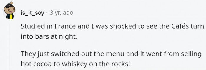 18. These cafes after dark seem like a fun idea