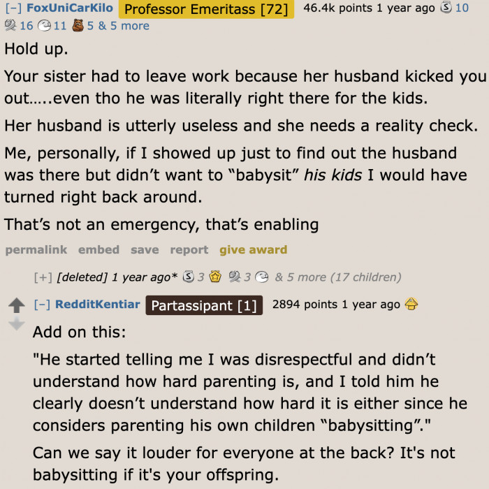 The community agrees with the OP—her BIL is indeed useless.