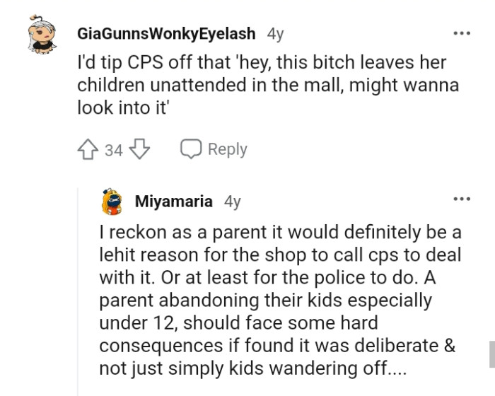 These kinds of parents should face consequences