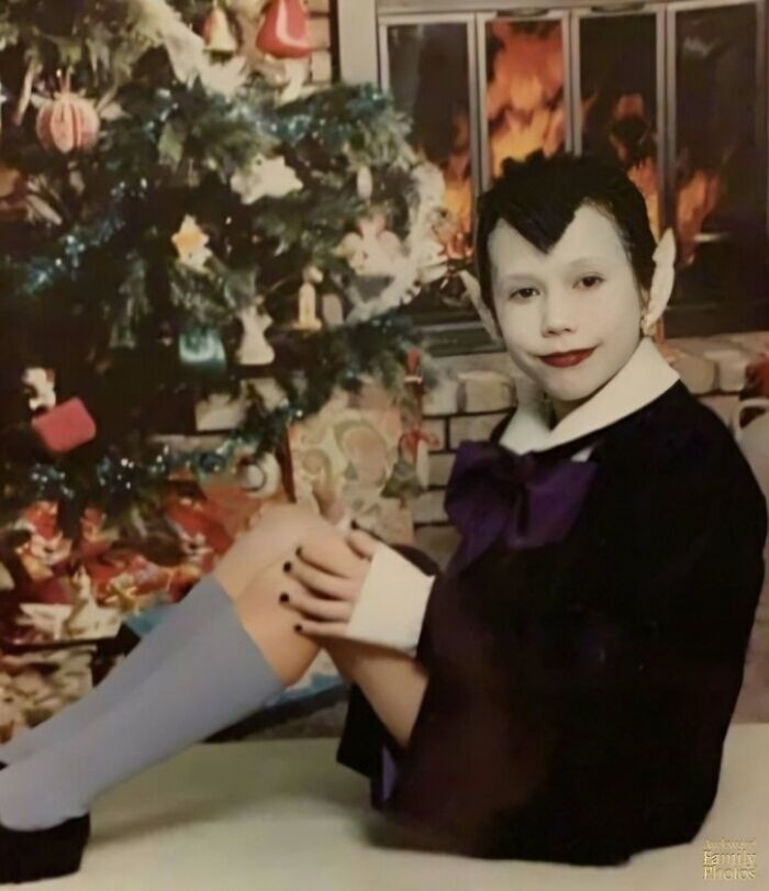 "This Was The Picture That My Family Sent Out As Our Family Christmas Card Back In '91"