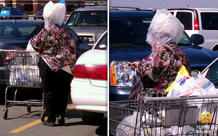 27. Plastic bag coverage