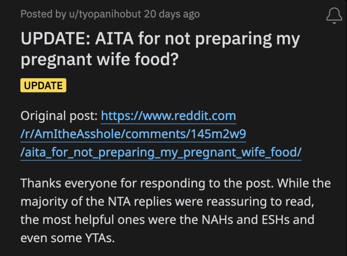 OP posted a hopeful update five days after his original post