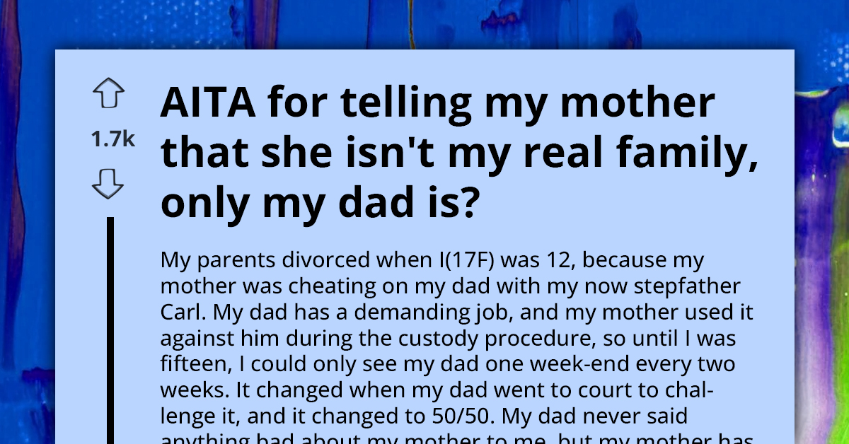 Estranged Mother Pressures Daughter To Stay In Country For College, Daughter Says She Lost Right To Opinion