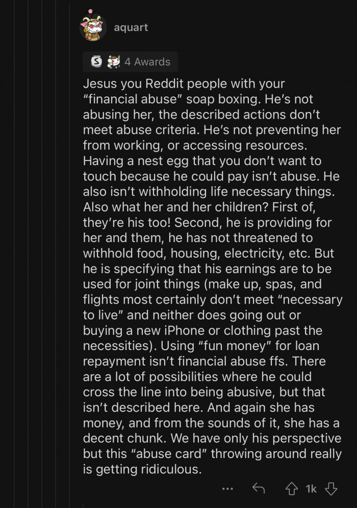 What he suggested is hardly 