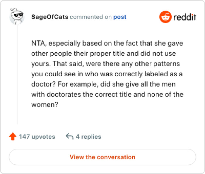 Were there any other patterns the OP could see?