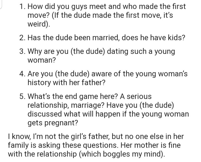 Take a look at the questions OP wants to ask