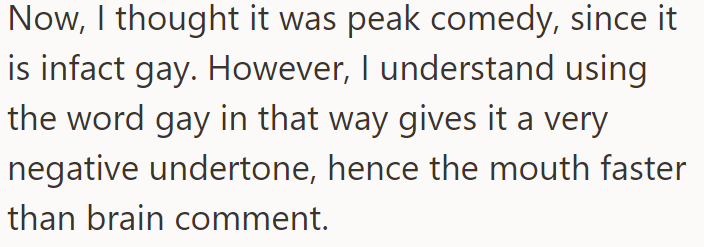 The OP's intention was not malicious: