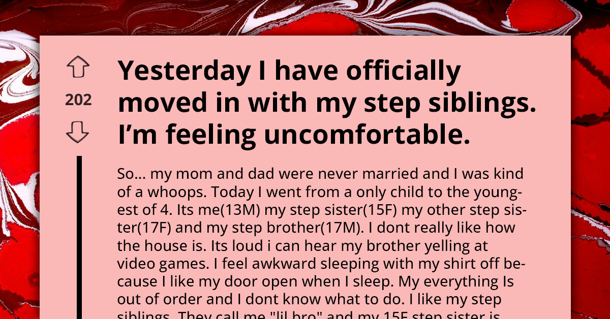 Teenager Struggles With New Sibling Dynamics After Growing Up As Only Child