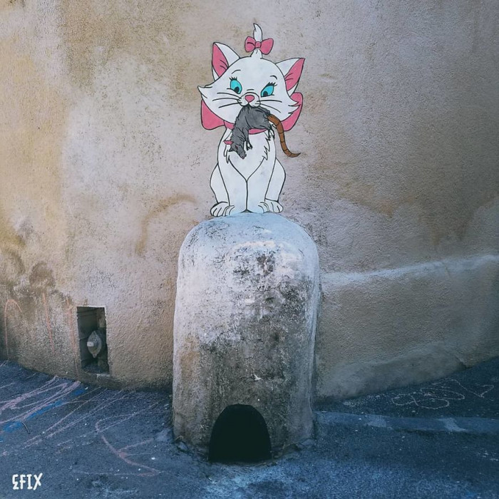 15. I caught the rat