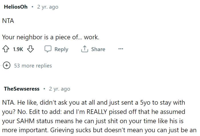 This neighbor is a real piece of work