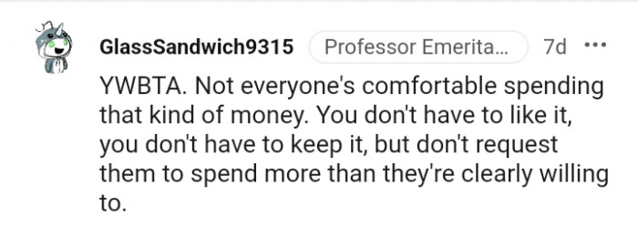 You don't have to like it