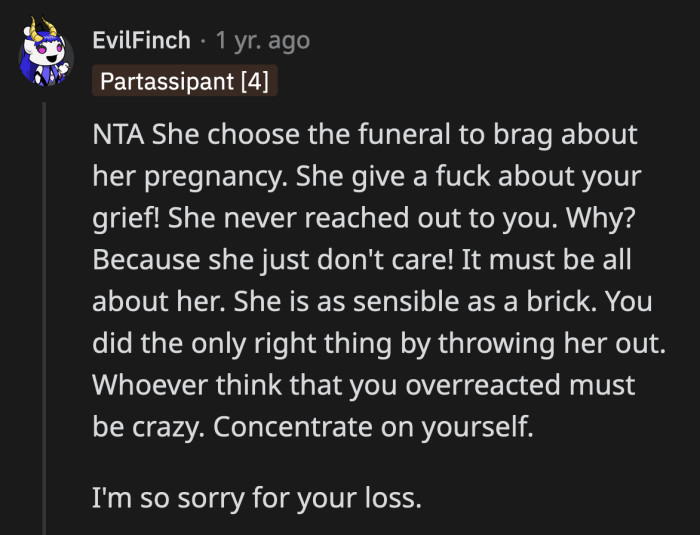 Just as sensitive as a brick, too.