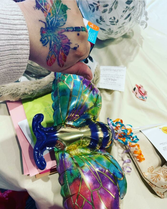 36. Came Across A Balloon That Resembles My Tattoo