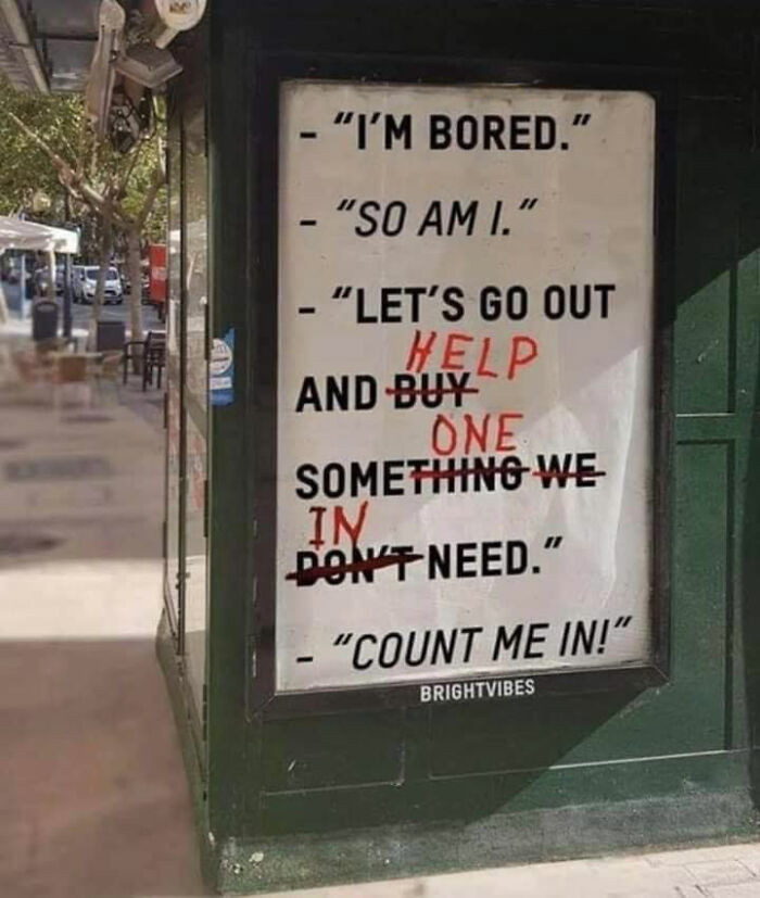 40. Let's go help someone in need