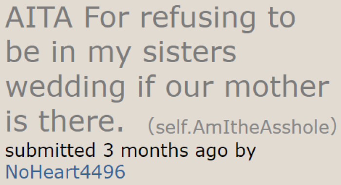 The OP no longer wants to attend her sister's wedding because she discovered that they were placed in the same group.