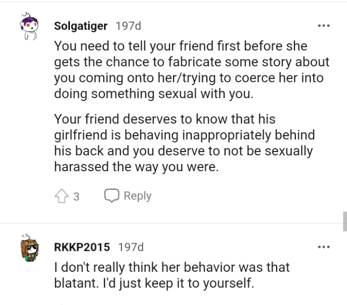 OP's Friend Deserved to Know the Kind of Woman He's Dating