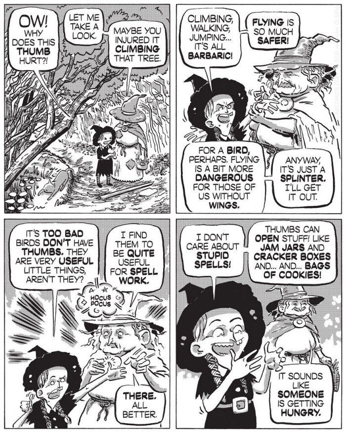 22. It's too bad birds don't have thumbs