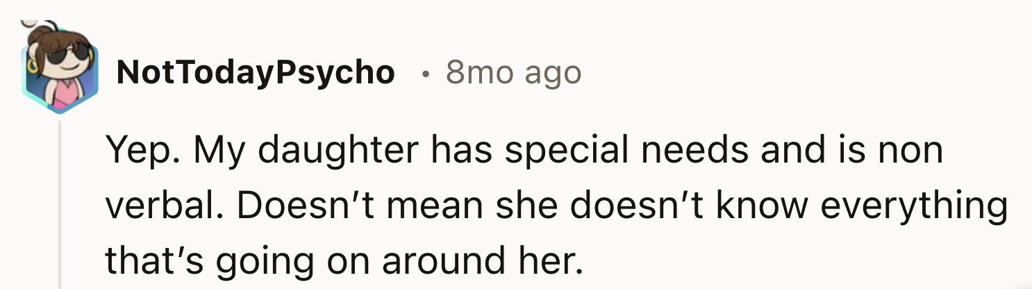 Their Child Has Special Needs