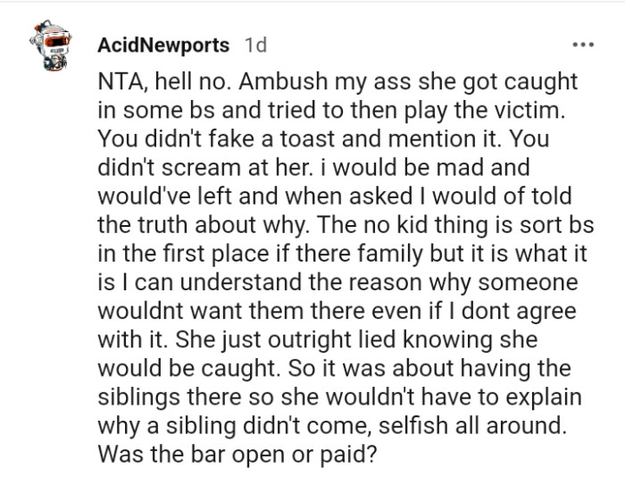 You Didn't Fake a Toast and Mention It