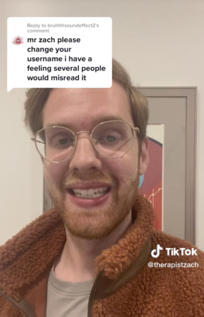 Someone could misread it